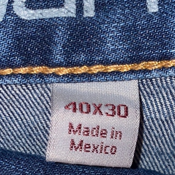 Carhartt Men's Blue Jeans - Picture 4 of 4